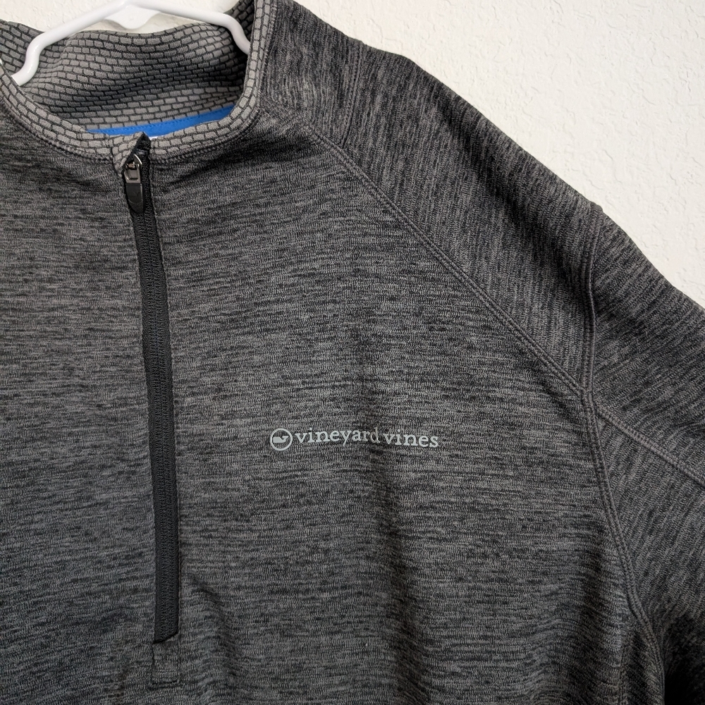 Vineyard Vines Charcoal Performance Pullover